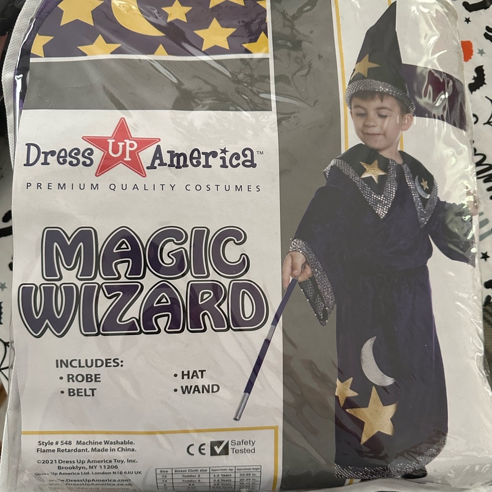 Wizard Boys Costume